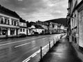 Strada LungÃÆ (The long street) in Brasov, Romania